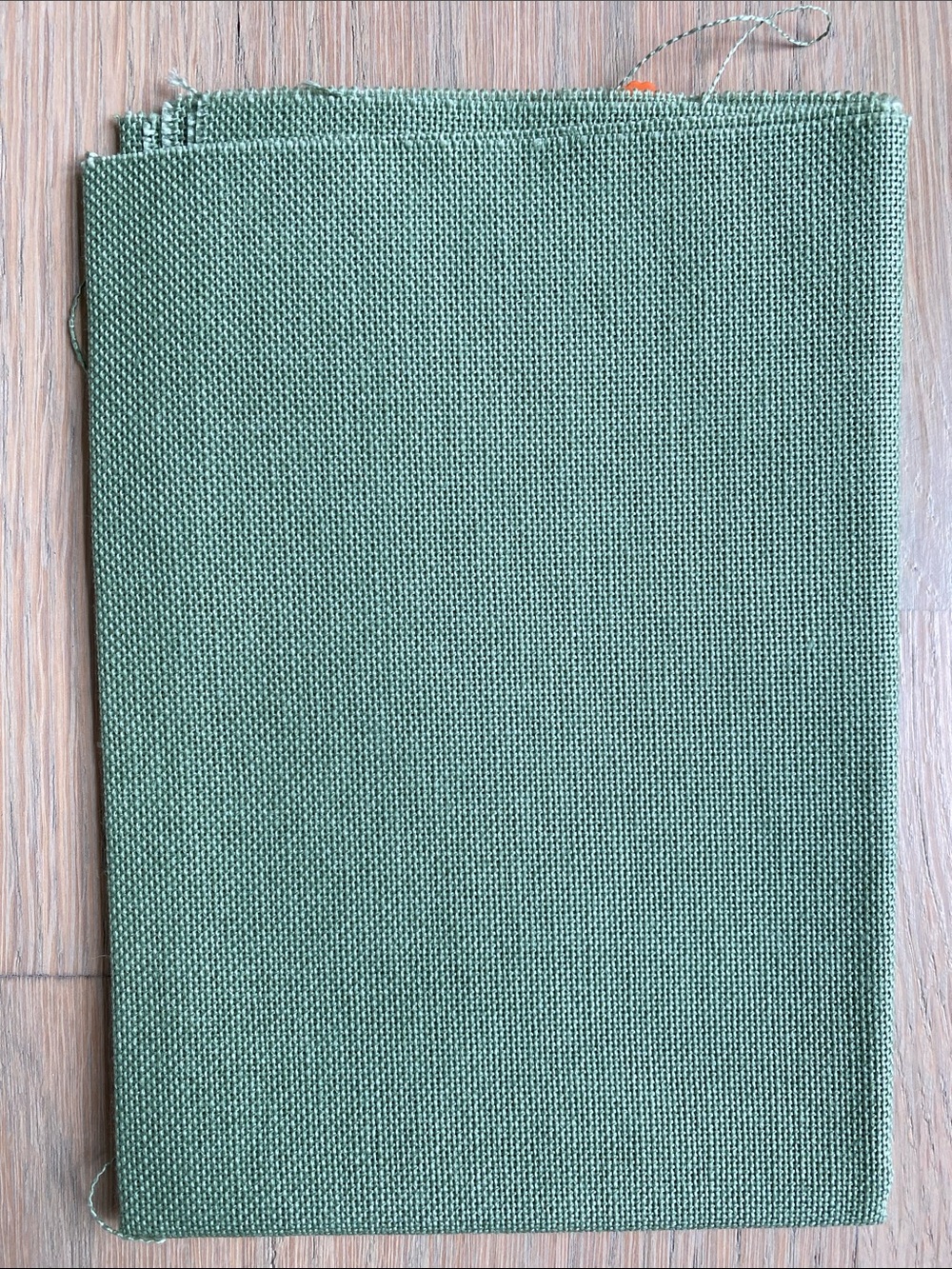 28 Count Jobelan Fabric - Moss Green